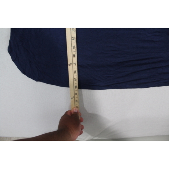 New York Yankees Women Blue Top Majestic Casual Size XXL - Picture 5 of 8